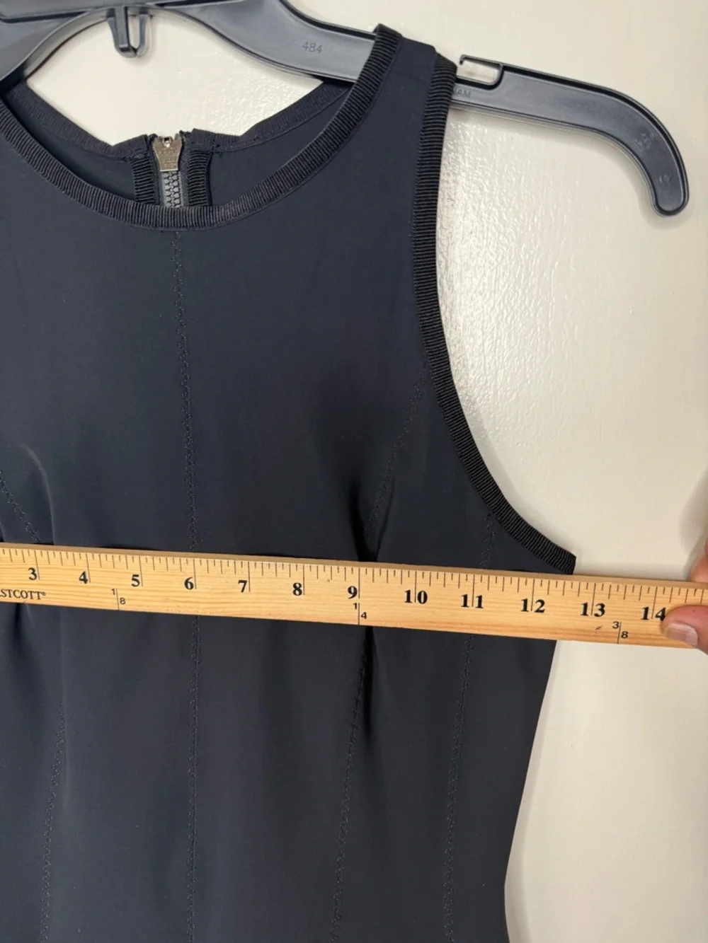 Lululemon Here to There Dress Size 4 Black - Picture 5 of 9